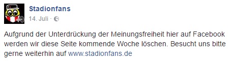 stadionfans facebook