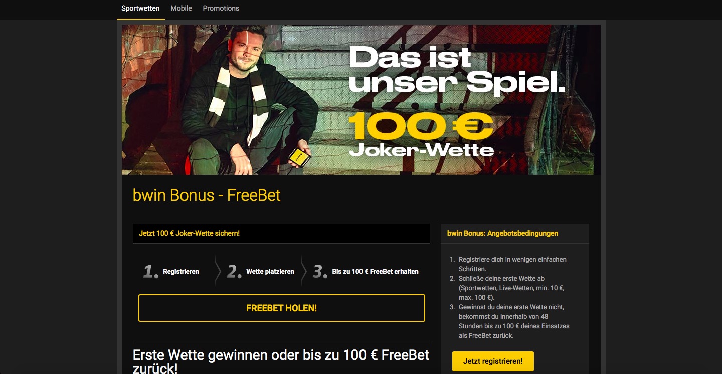 bwin Bonus