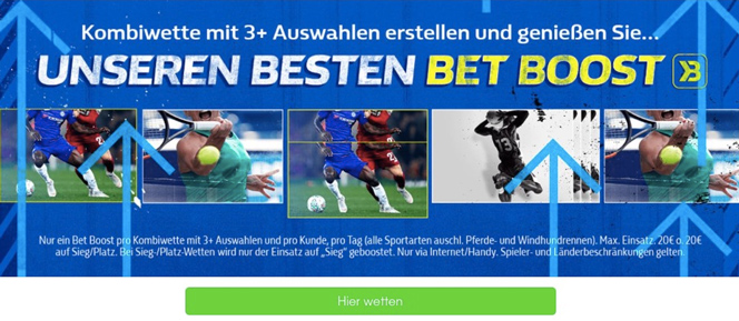 Bet Boost William Hill