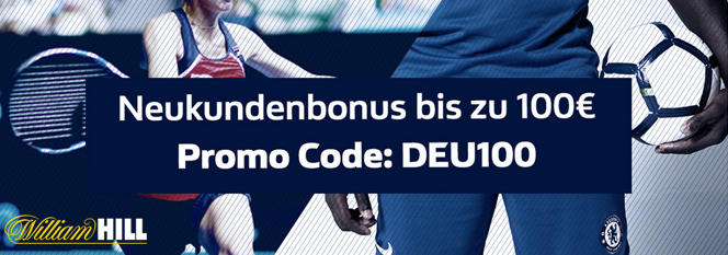 William Hill Bonus Banner 100 Euro