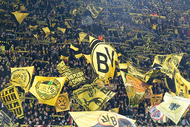 Gelbe Wand in Dortmund