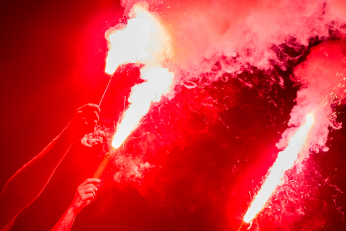 Pyro-Ärger Hansa Rostock